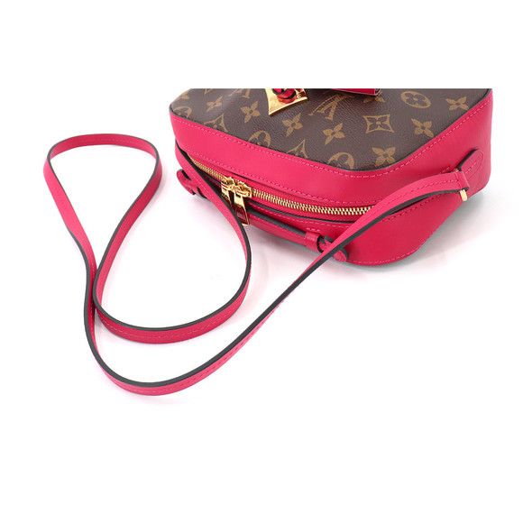 Louis Vuitton Monogram Saintonge Shoulder Bag Freesia Red - Picture 5 of 9